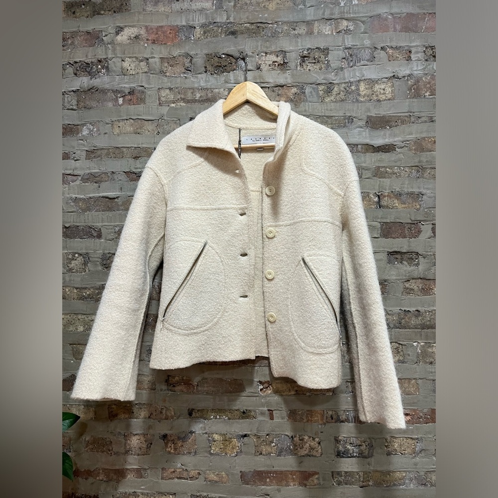 Vintage textured structured jacket - Picture 1 of 3